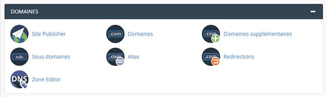 Domaine_cpanel