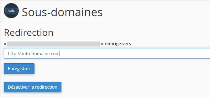 Redirection_Sous_domaine_cpanel
