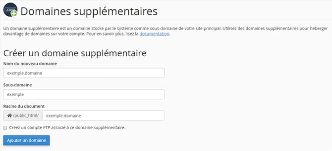 Domaine_supplémentaire_cpanel