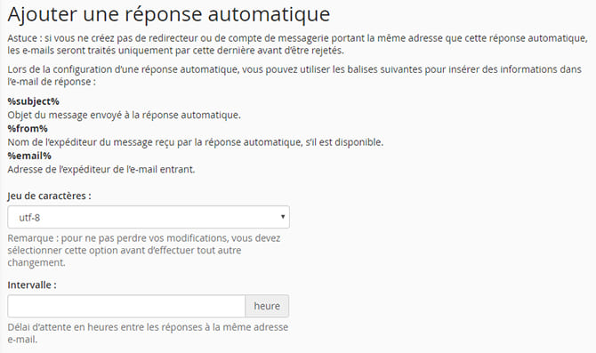 ajouter-réponse-automatique-cpanel