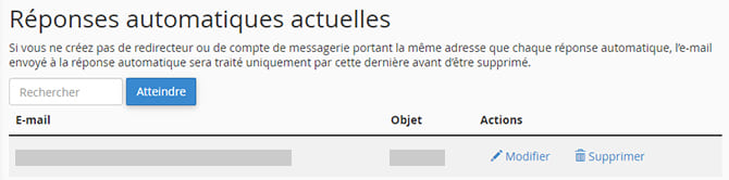 réponse-automatique-cpanel
